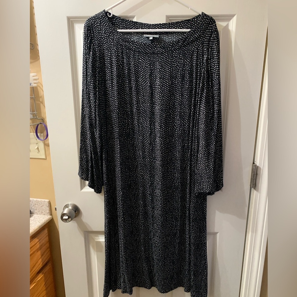 New Habitat clothes to live in polka dot dress size L